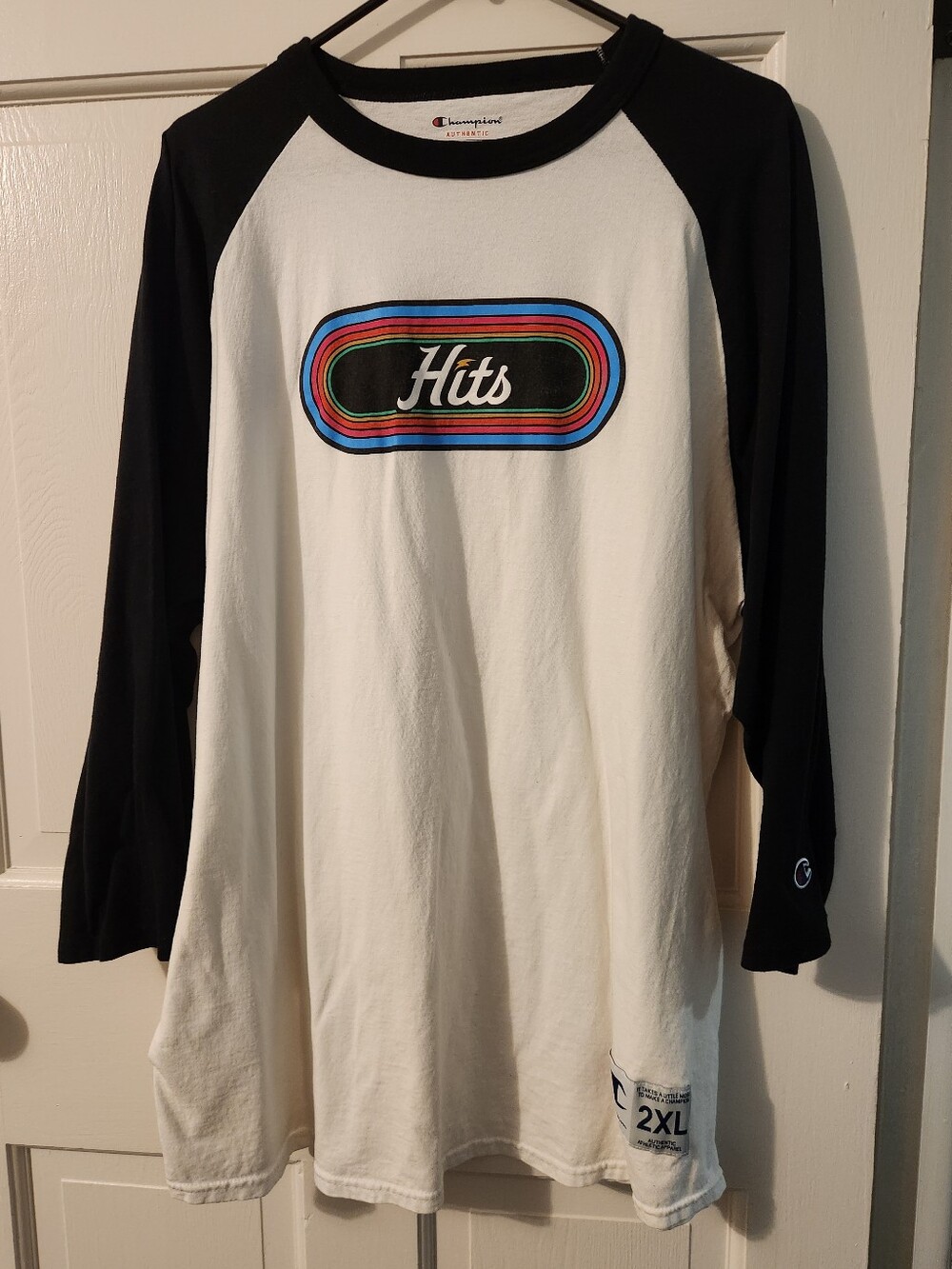 "Hits" NUG Palm Springs Champion 3/4 Sleeve Tee 2XL
